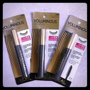 L’OREAL Voluminous Mascara- (Lot of 3) NEW